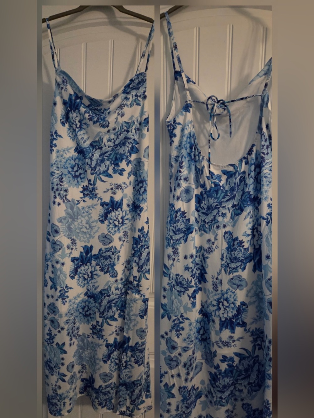 Nordstrom Petal & Pup Blue Floral Dress